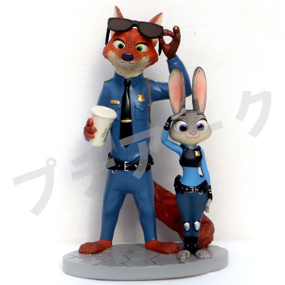 ニック&ジュディ ZPDコスチューム フィギュア ディズニー フィギュア ズートピア ジュディ＆ ニック ZPDユニフォーム