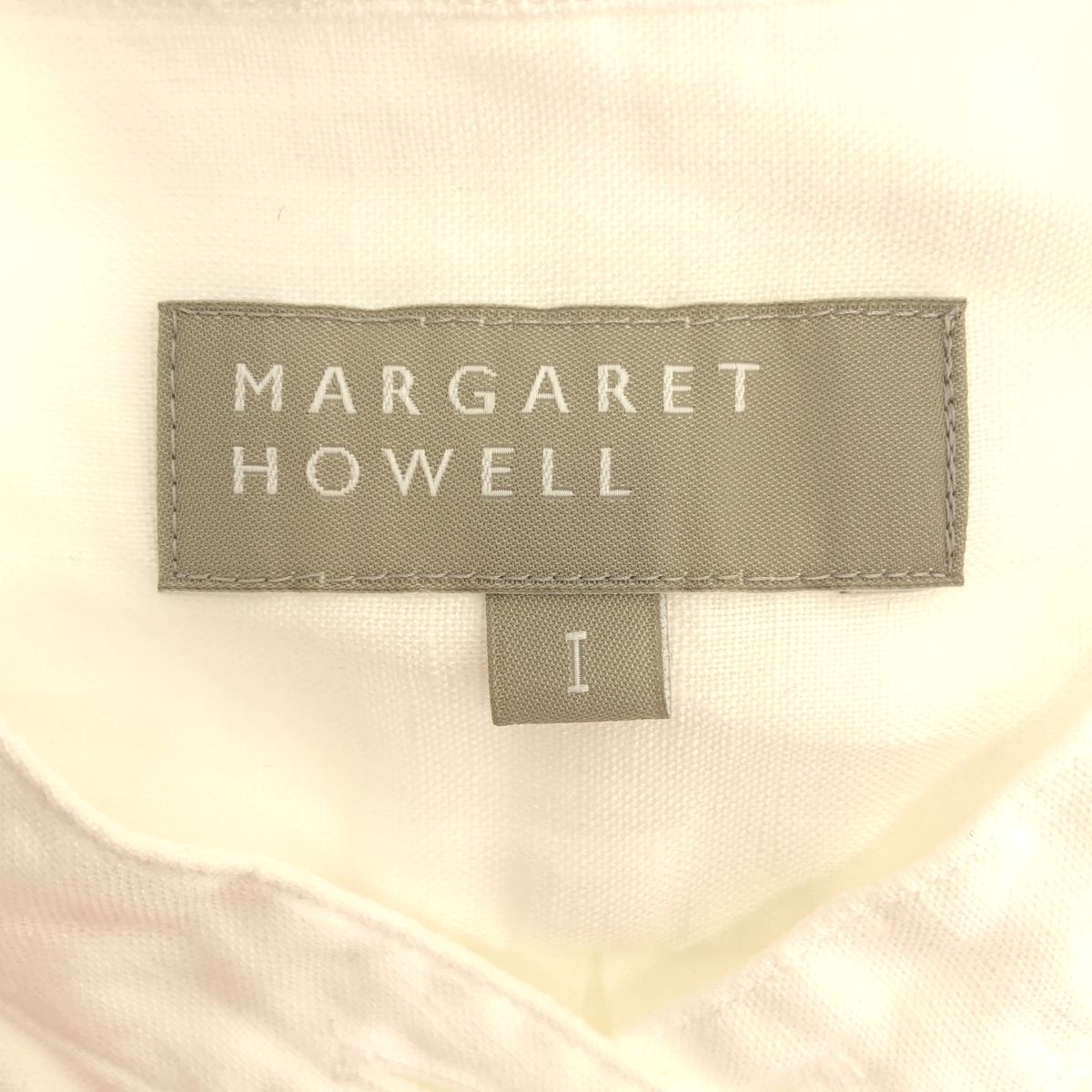MARGARET HOWELL / マーガレットハウエル | リネン ピンタック バンド 