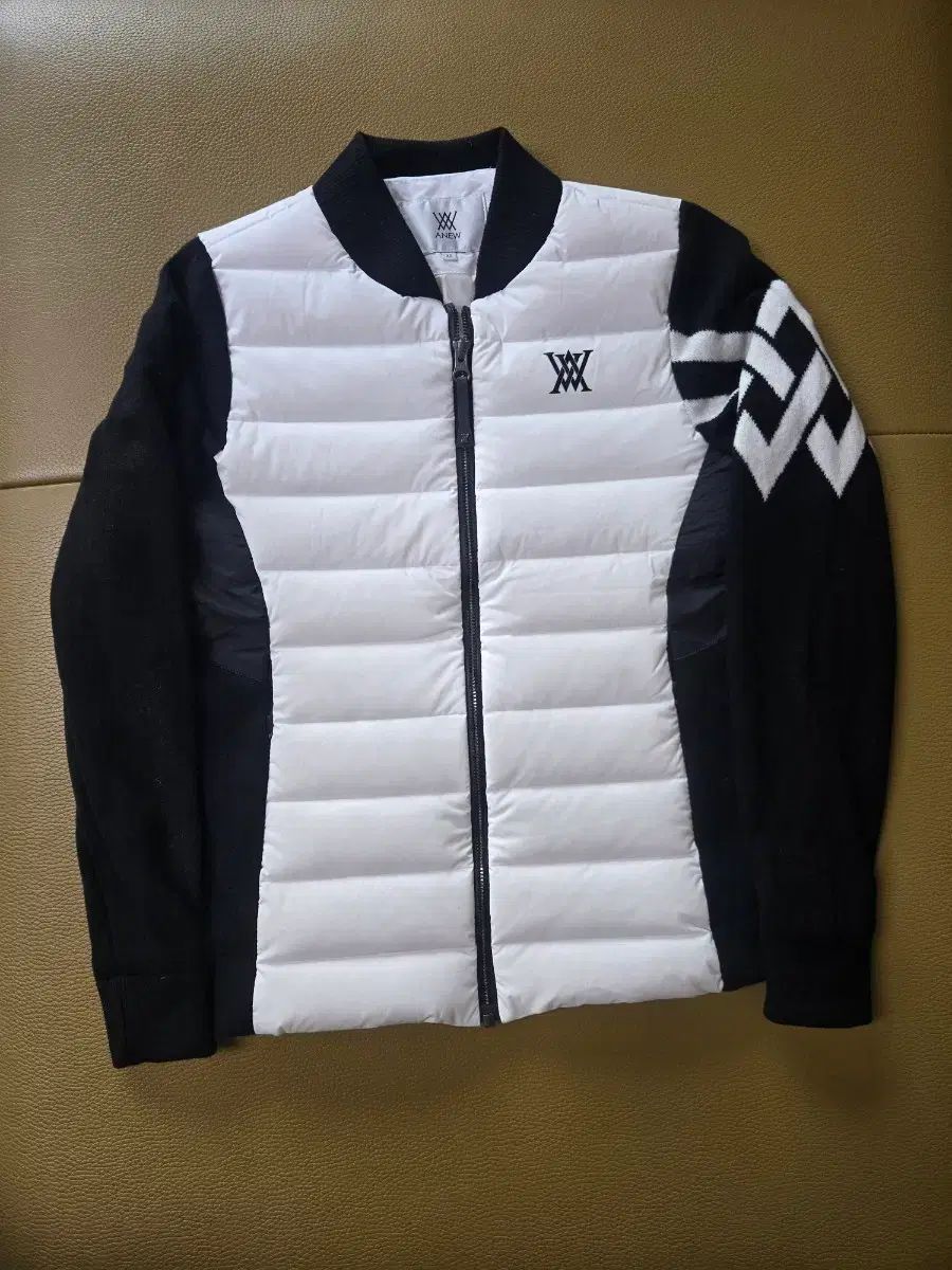 A GOLF レディース グースダウン 防風 ニット ジャケット