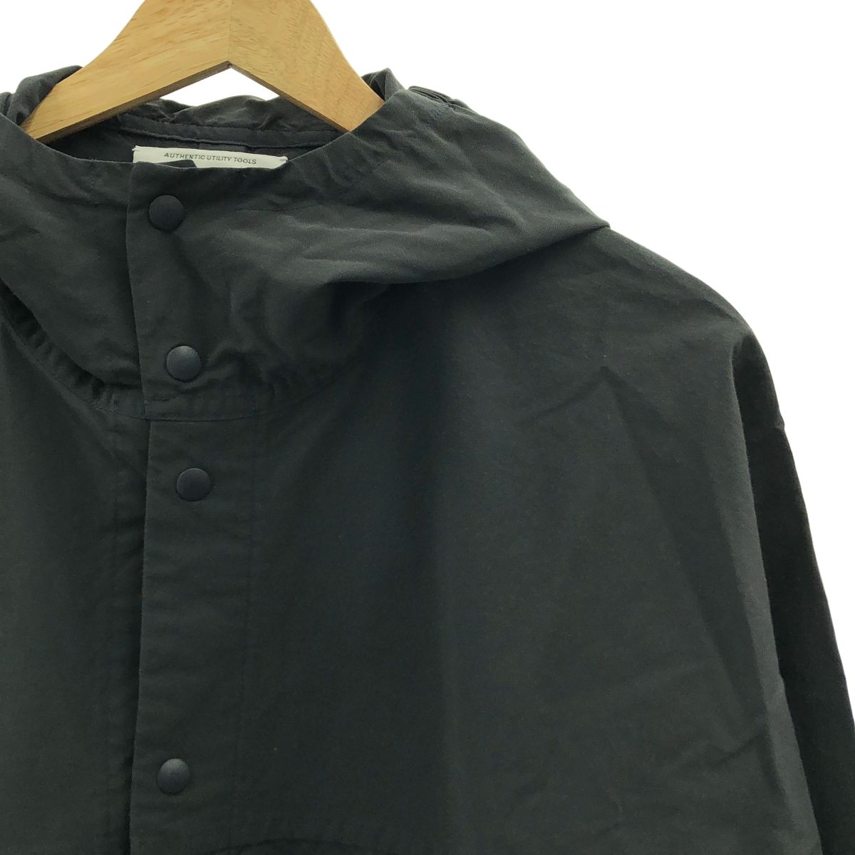 YAECA / ヤエカ | HOODED SHIRTS / コットン フードシャツ | M 