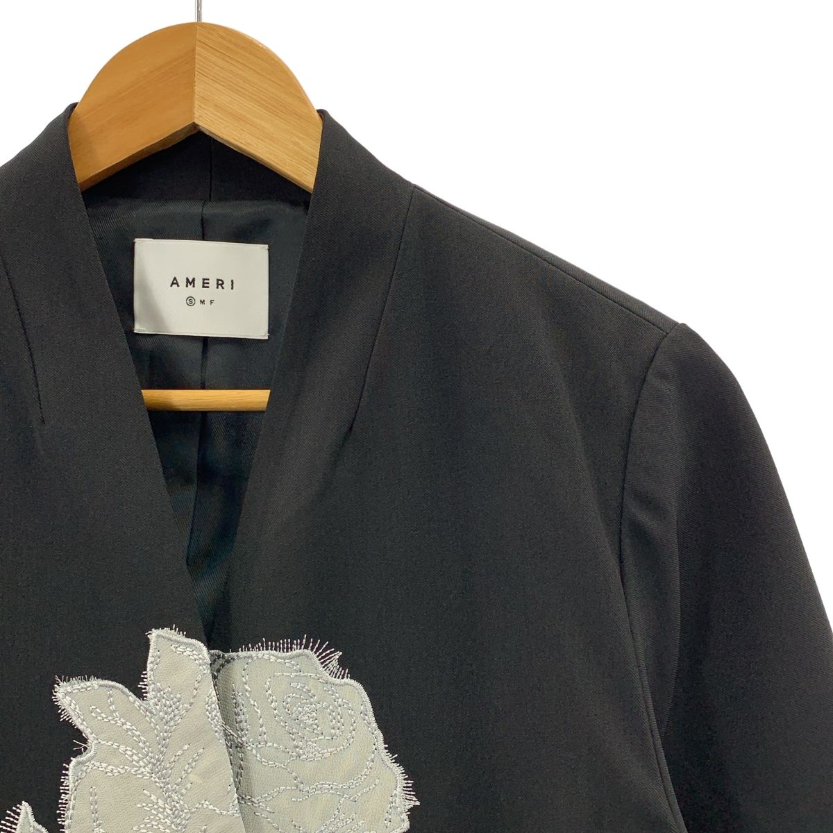 美品】 AMERI / アメリ | 2024SS | ROSE EMBROIDERY JACKET ジャケット