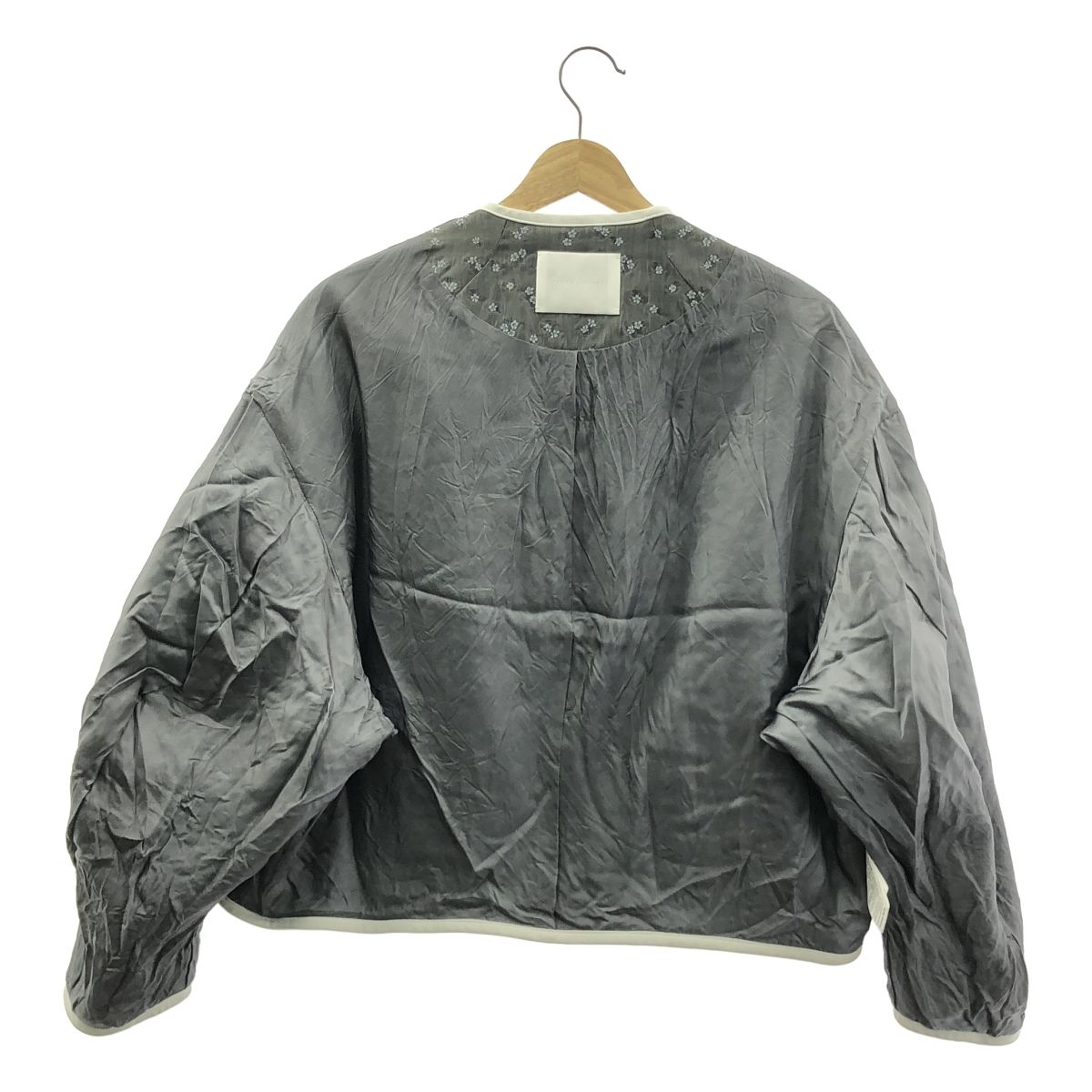 mame kurogouchi 金木犀 ジャケット Mame Kurogouchi / マメクロゴウチ | 2021AW | 金木犀 フラワー エン