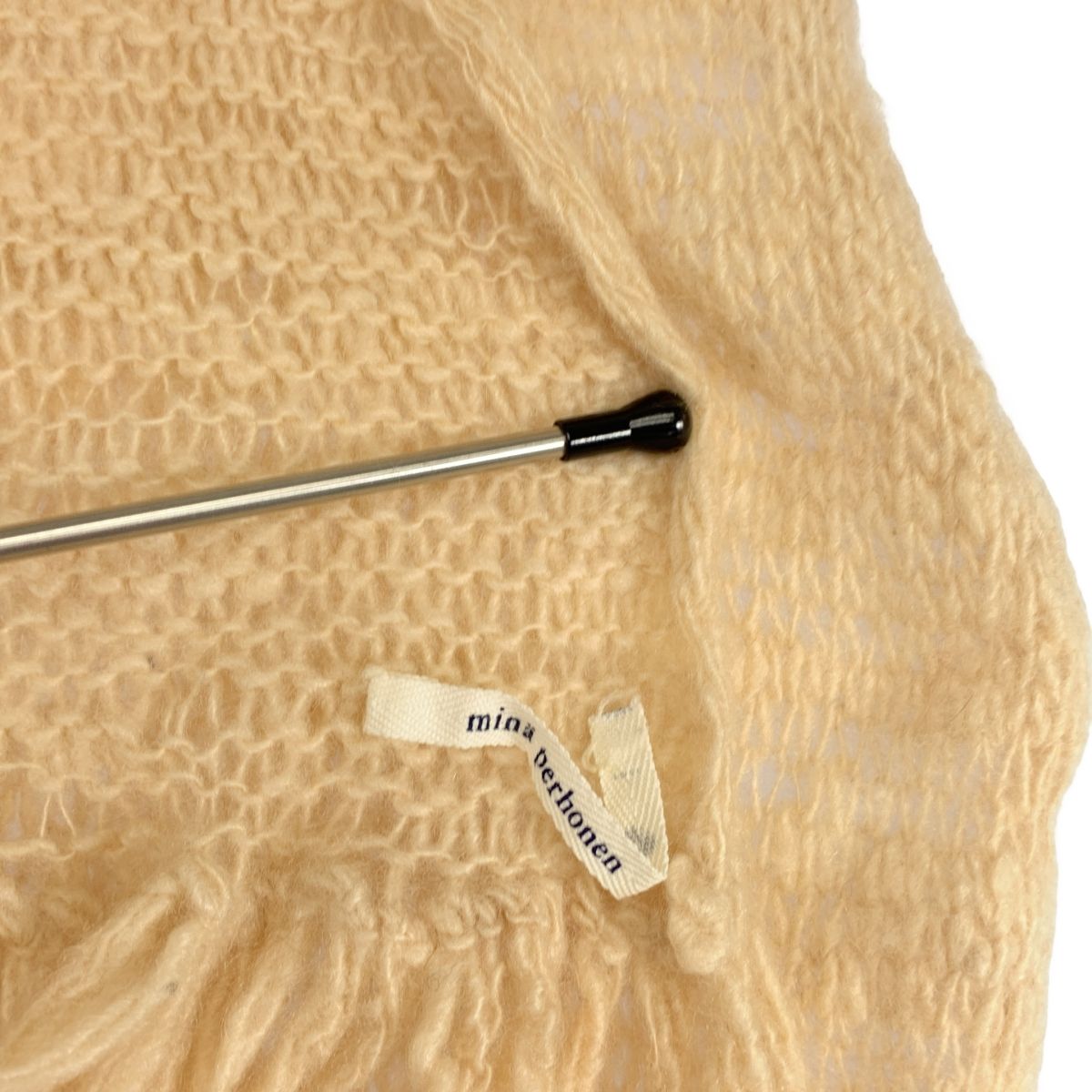 mina perhonen / ミナペルホネン | fluffy ローゲージ フリンジ mina perhonen / ミナペルホネン | fluffy ローゲージ フリンジ