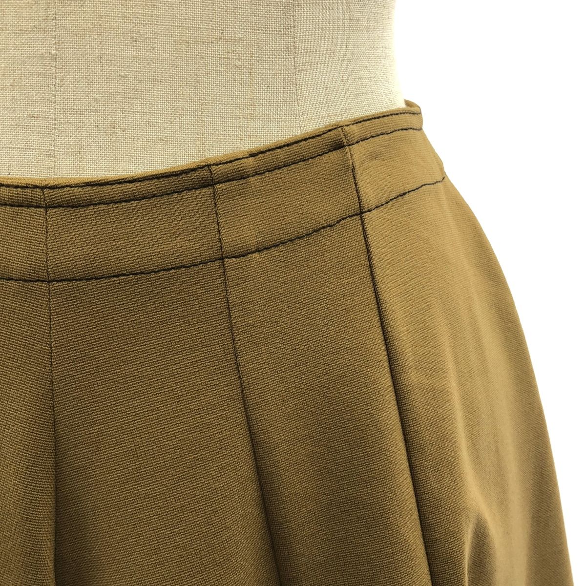 JIL SANDER ジルサンダー 2018 フ ロング スカート 34 ブラウン レディース