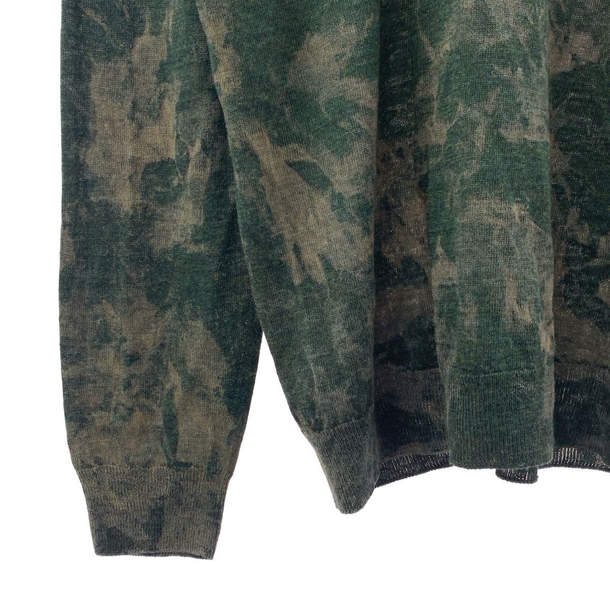  IRENISA イレニサ ウール ハイネック ニット F グリーン レディース その他 トップス