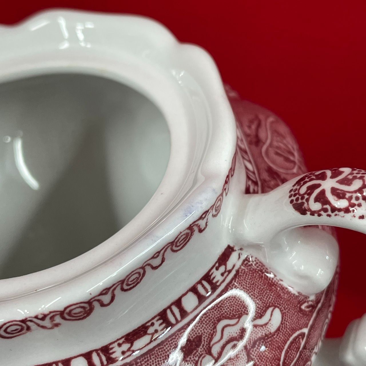  Spode スポード ピンクカミラ シュガーポット イングランド N 14 シュガーポット コーヒー ティーカップ