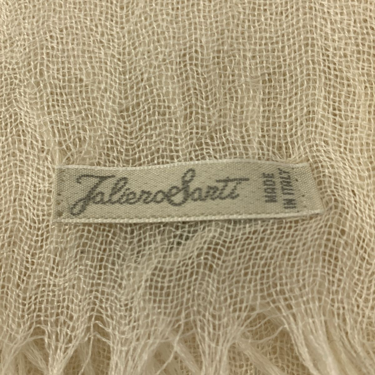 FALIERO SARTI / ファリエロサルティ | フリンジ 大判 ストール