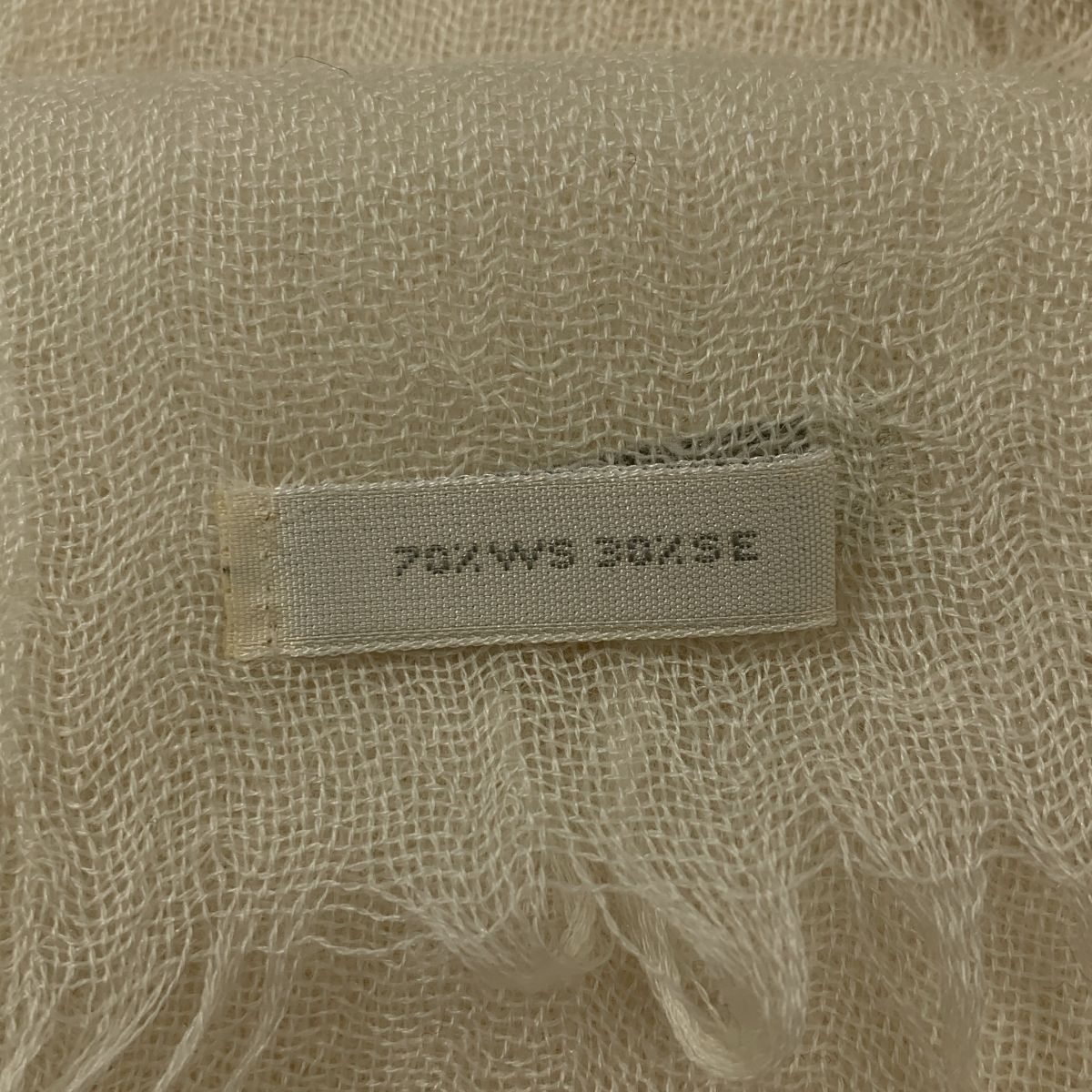 FALIERO SARTI / ファリエロサルティ | フリンジ 大判 ストール