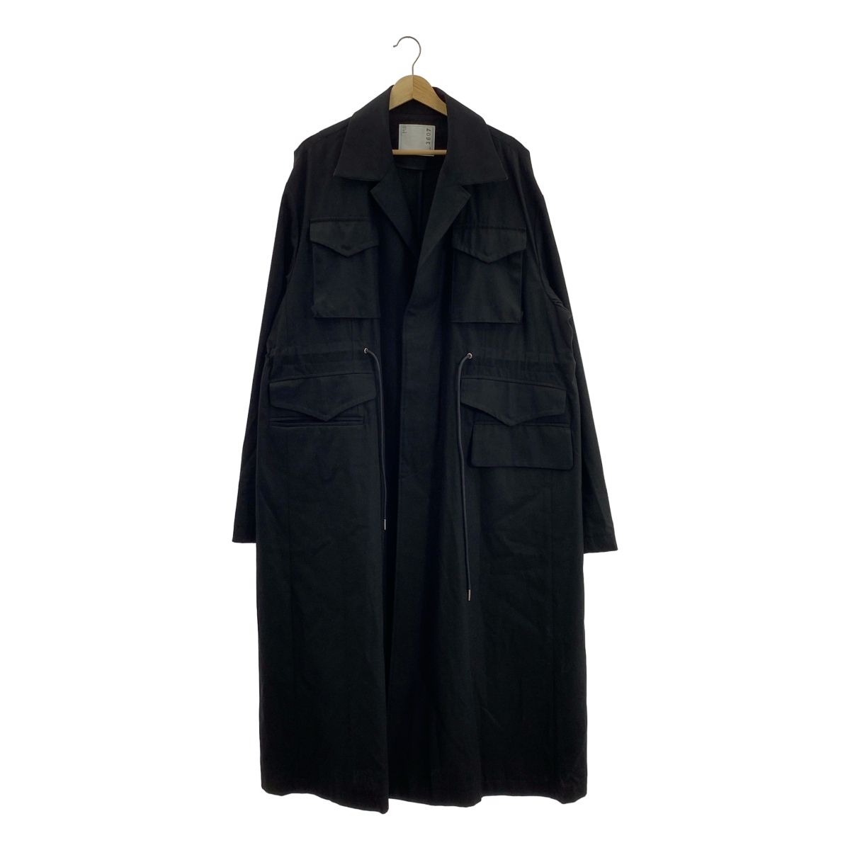 sacai ウールロングコート　サンプル sacai] Wool Melton Coat – MaW SAPPORO