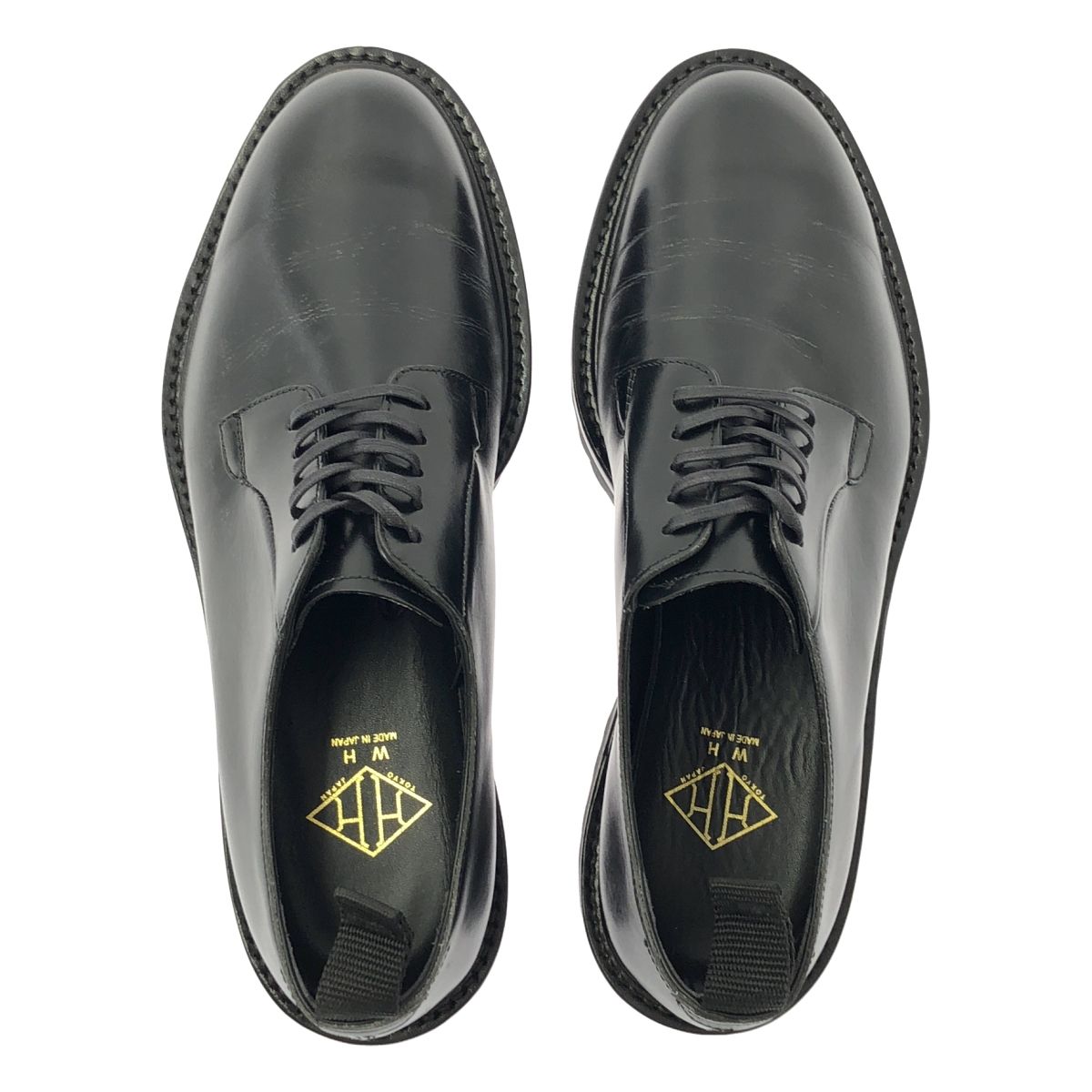 美品】 WH / ダブルエイチ | WHS-0010 / Plane Toe Shoes プレーントゥ 