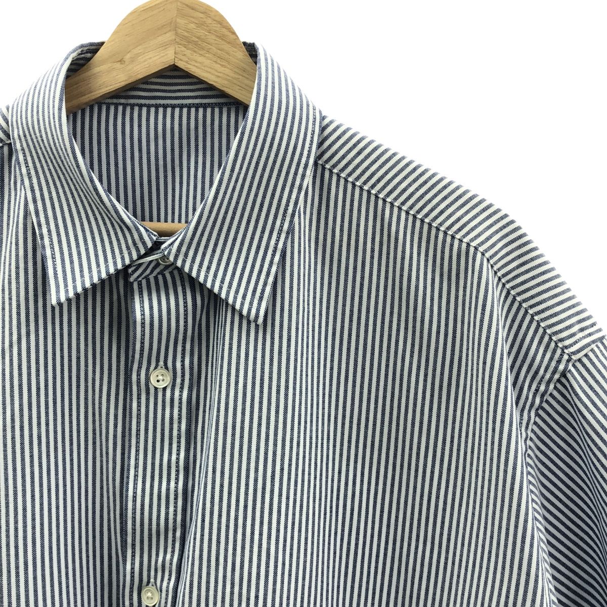 フレッシュサービス DRY OXFORD FLAP PK S/S シャツBL M FSC251-50001B-bluestripe.jpg?v