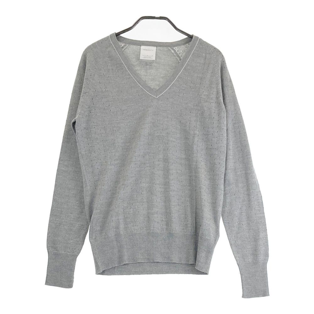 NIKE GOLF ナイキゴルフ ニット セーター タイガーウッズ グレー系 M