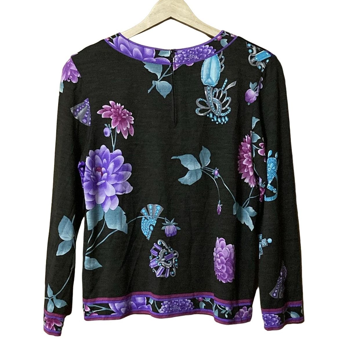 LEONARD(レオナール) 長袖カットソー サイズ42 L レディース - ダーク