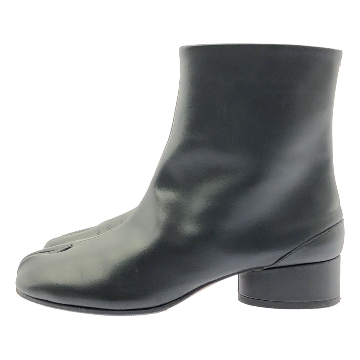 Maison Margiela メゾンマルジェラ tabi タビ レザー ショートブーツ 足袋 36 ブラック レディース