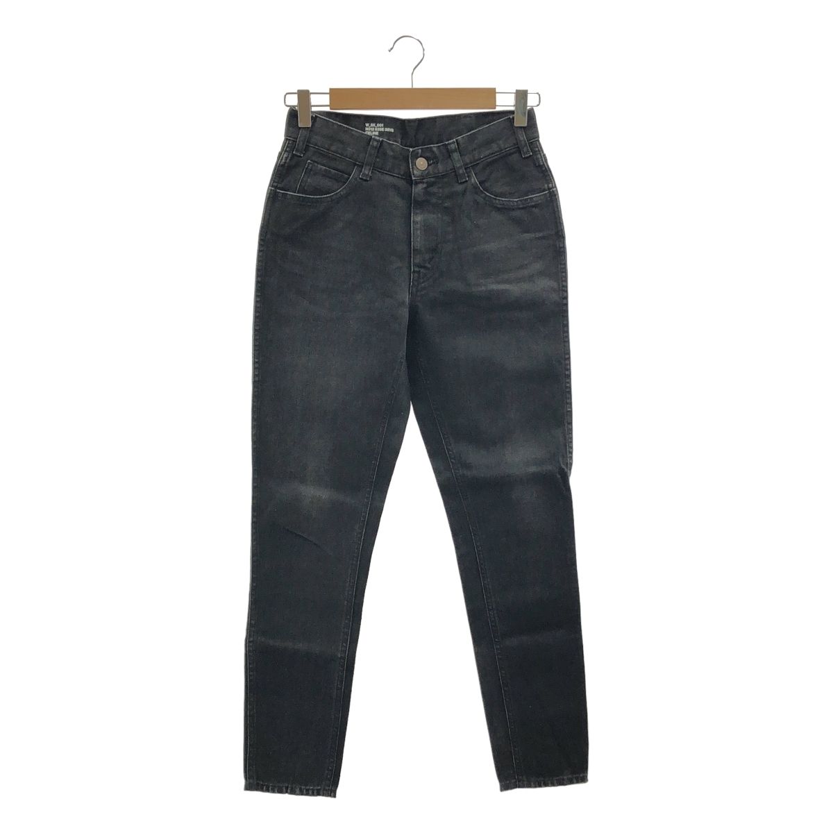 CELINE | セリーヌ W_SK_001 コットン ストレッチ スキニー デニムパンツ 26 ブラック レディース