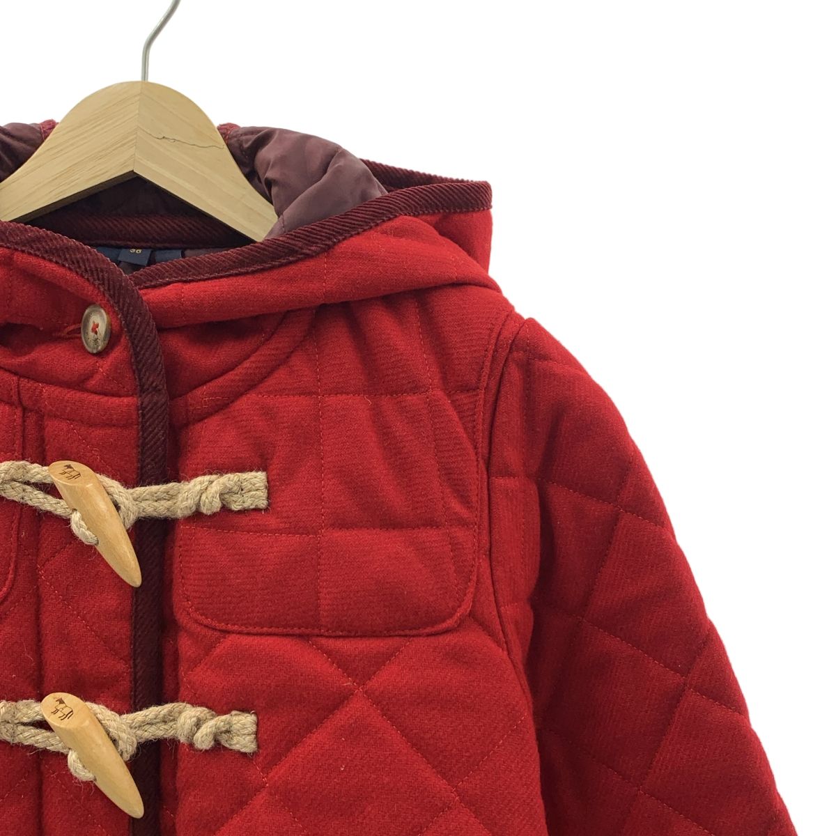 LAVENHAM / ラベンハム | ウール キルティング ダッフルコート 