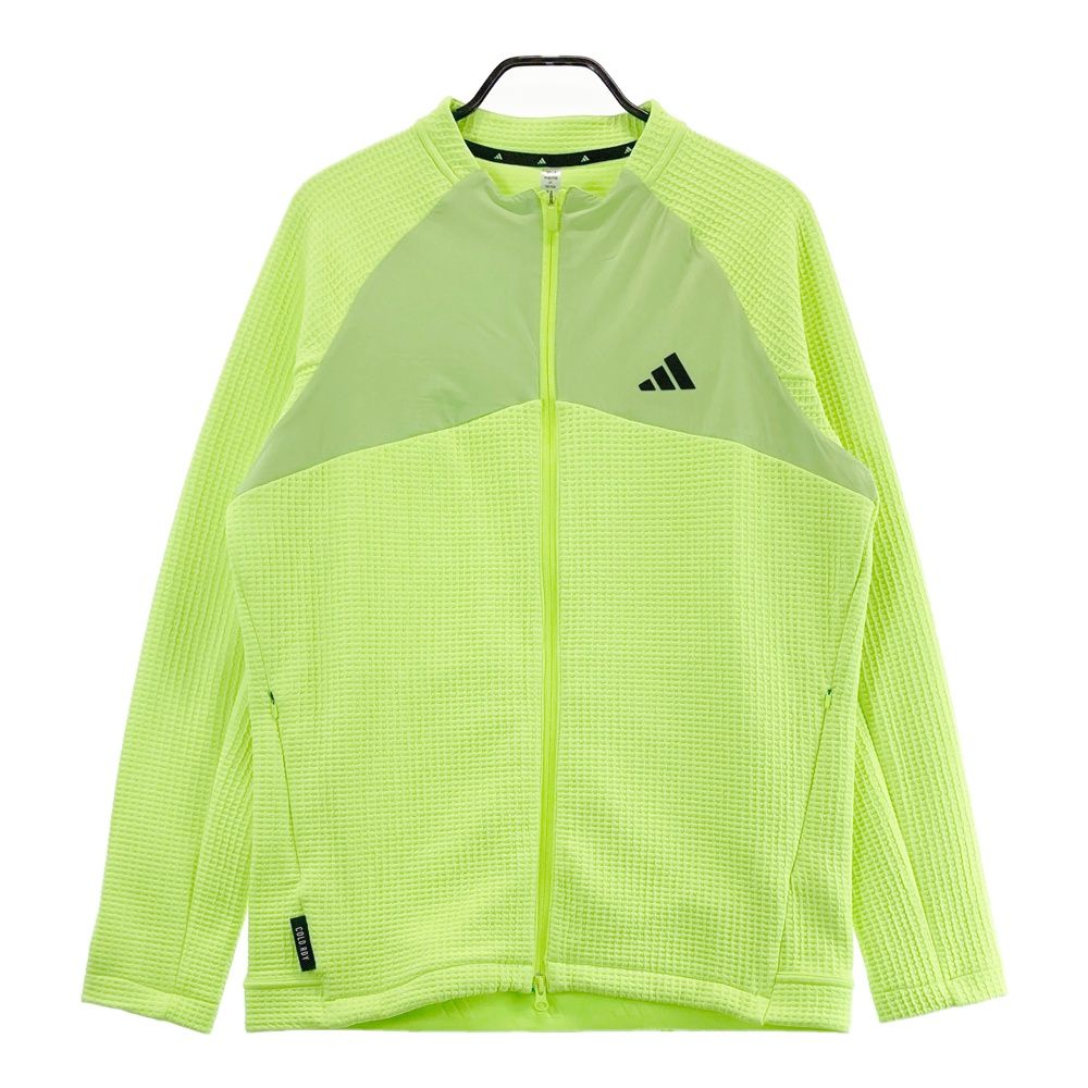 サイズ XL ADIDAS GOLF アディダスゴルフ モデル ジップジャケット イエロー系 ゴルフウェア メンズ ストスト