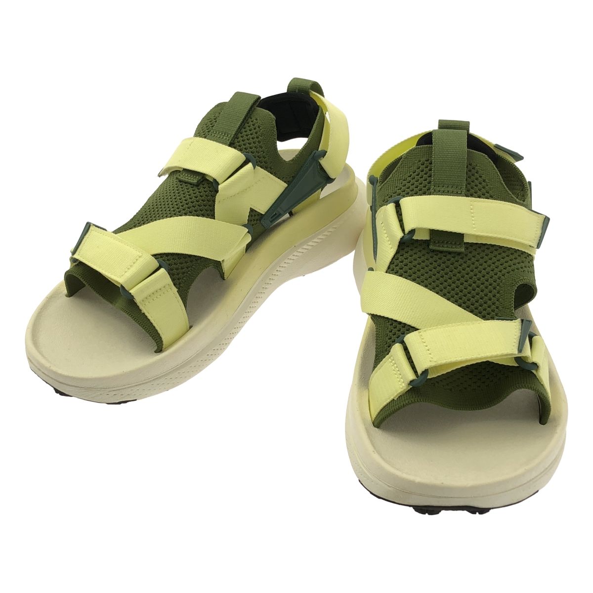 【美品】  Teva / テバ | Aventrail  アベントレイル サンダル | 28cm | イエロー/カーキ | メンズ