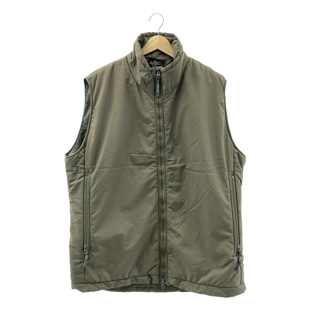 VINTAGE ヴィンテージ古着 PCU Level 7 ダウンベスト L グレー メンズ