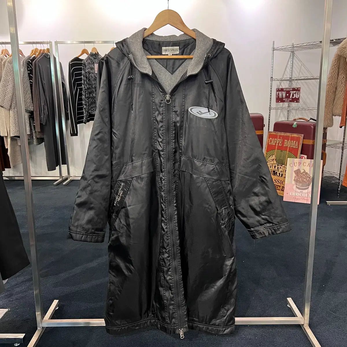 105 90s PROSPECS(プロスペックス) ベンチコート ベンチパーカ ダウンジャケット ロング丈