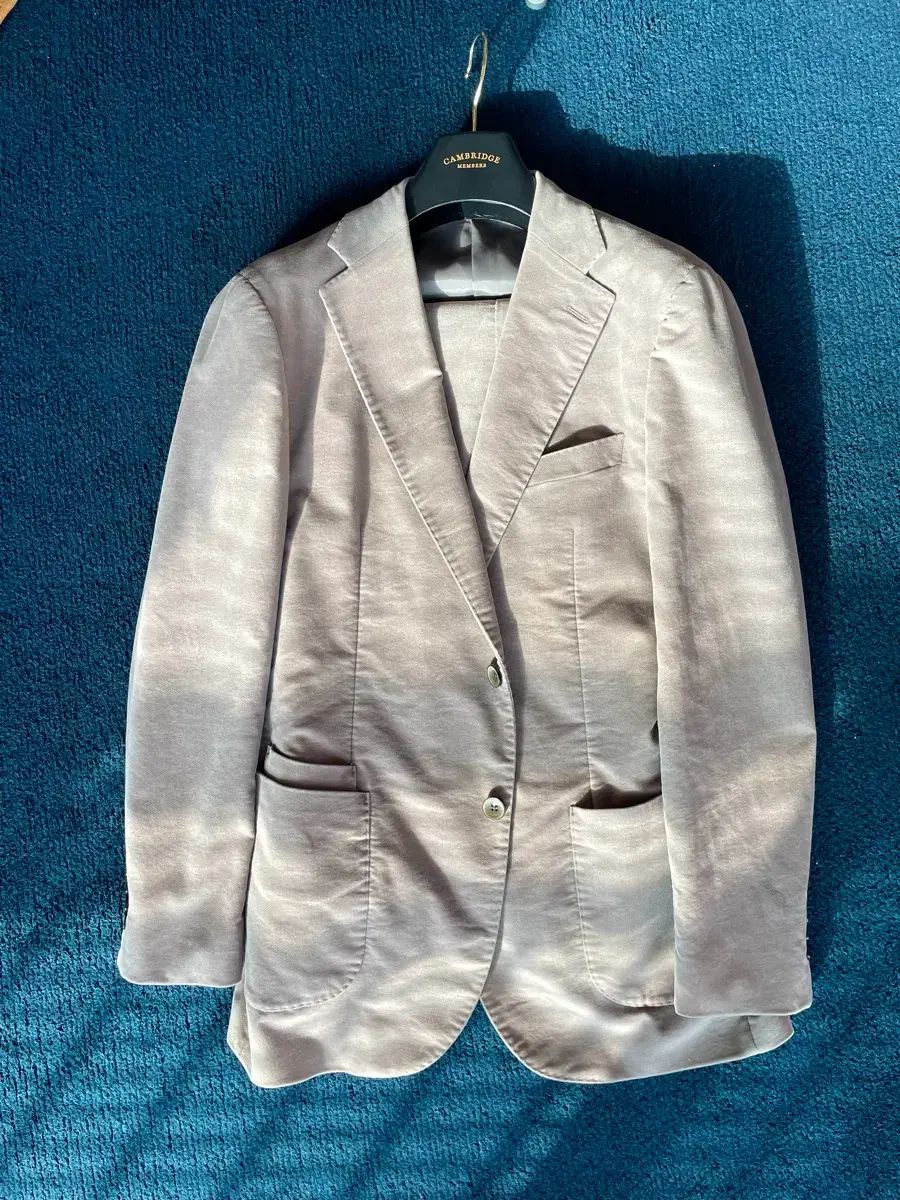 ケンブリッジメンバーズ モールスキン セットアップ スーツ