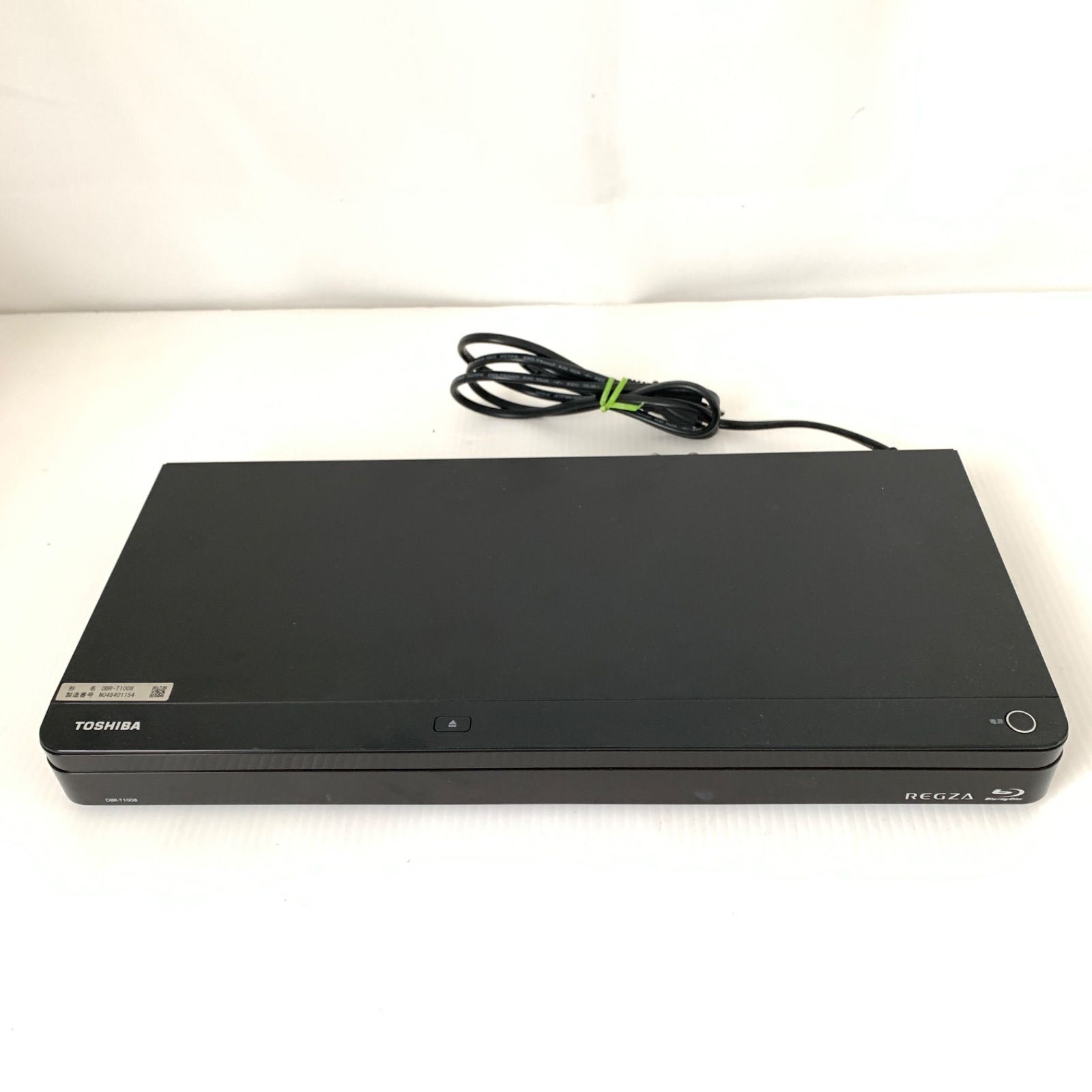 TOSHIBA REGZA レグザ ブルーレイレコーダー DBR T 1008 2018年製 リモコン 説明書付 M 71212 1