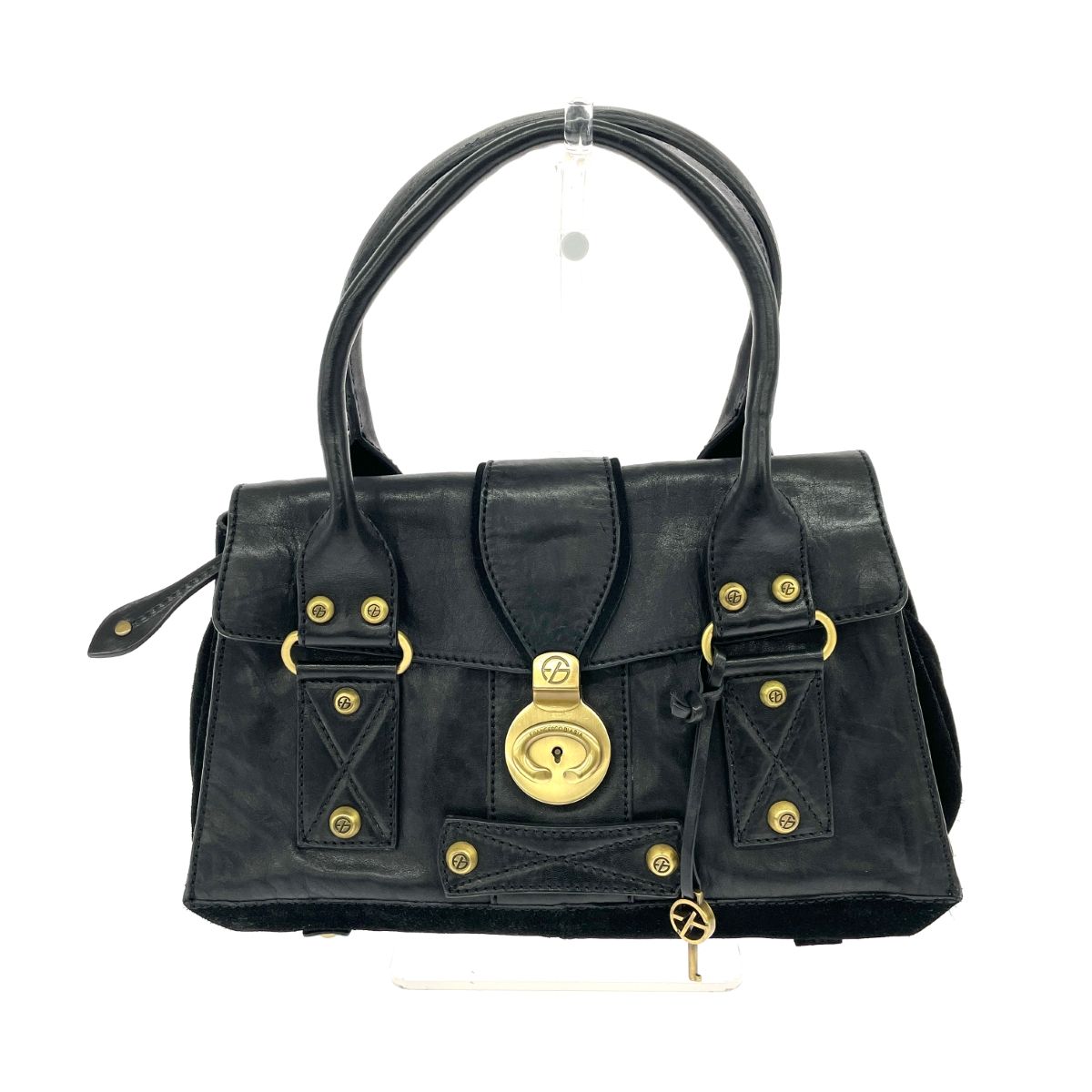 FRANCESCO BIASIA フランチェスコビアジア トートバッグ FBロゴ