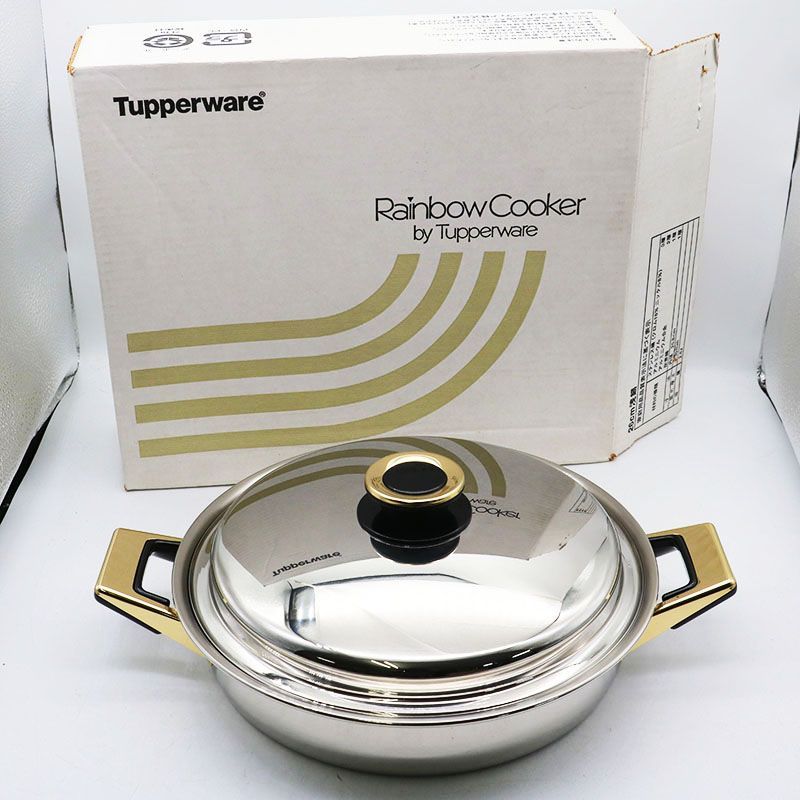 ♥ タッパーウェア レインボウクッカー 26 cm 浅鍋 MR 7-11-303