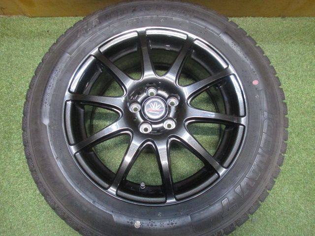 み ロクサーニスポーツ 195 65 R 16 スタッドレスタイヤ４本SET ライズ ロッキー 5穴車