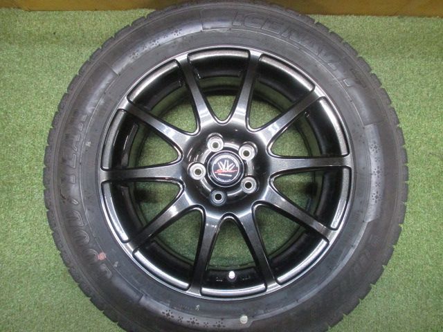 み ロクサーニスポーツ 195 65 R 16 スタッドレスタイヤ４本SET ライズ ロッキー 5穴車