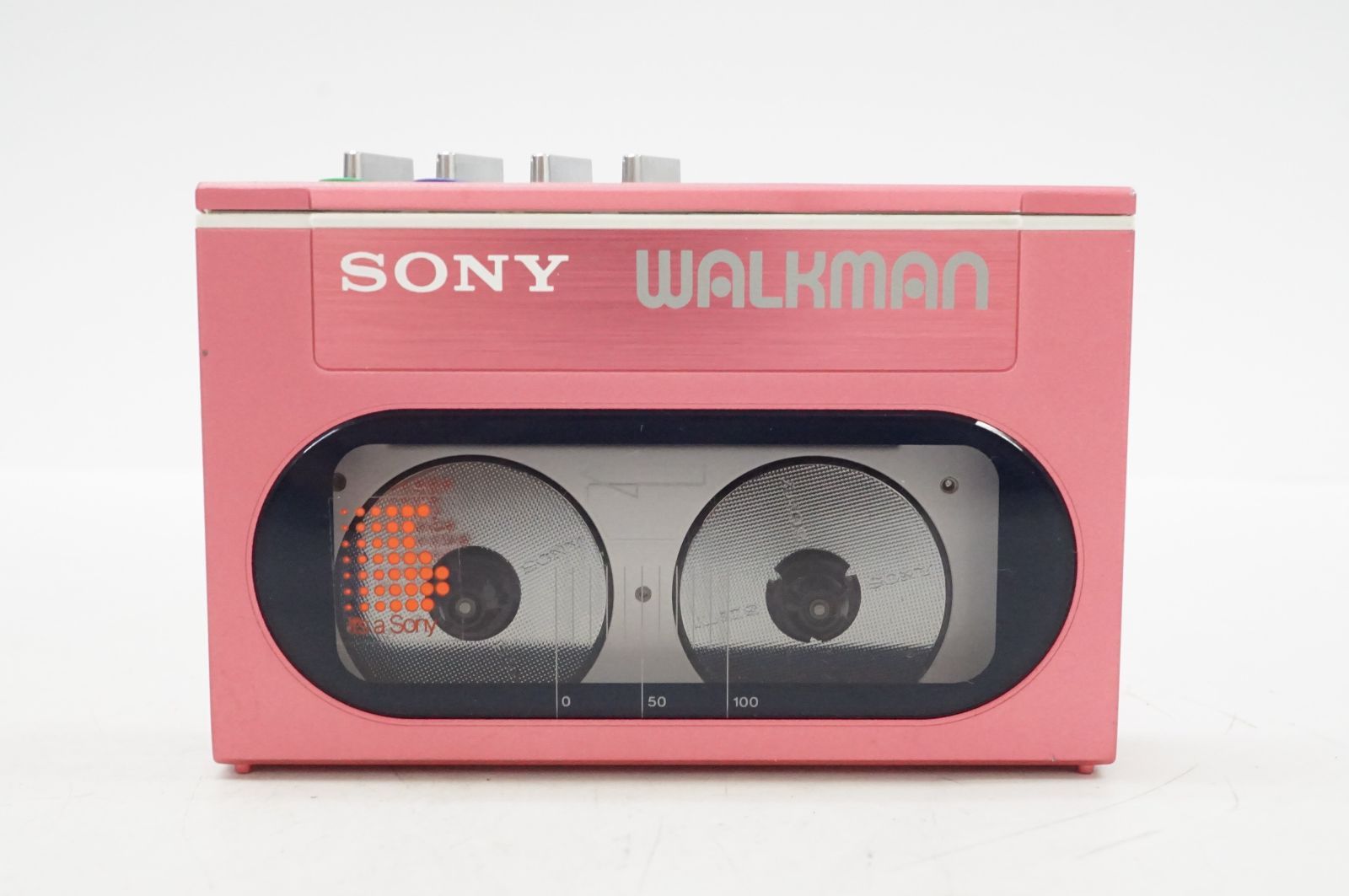 C201453)SONY ソニー ウォークマン WM-20 ピンク カセットプレイヤー