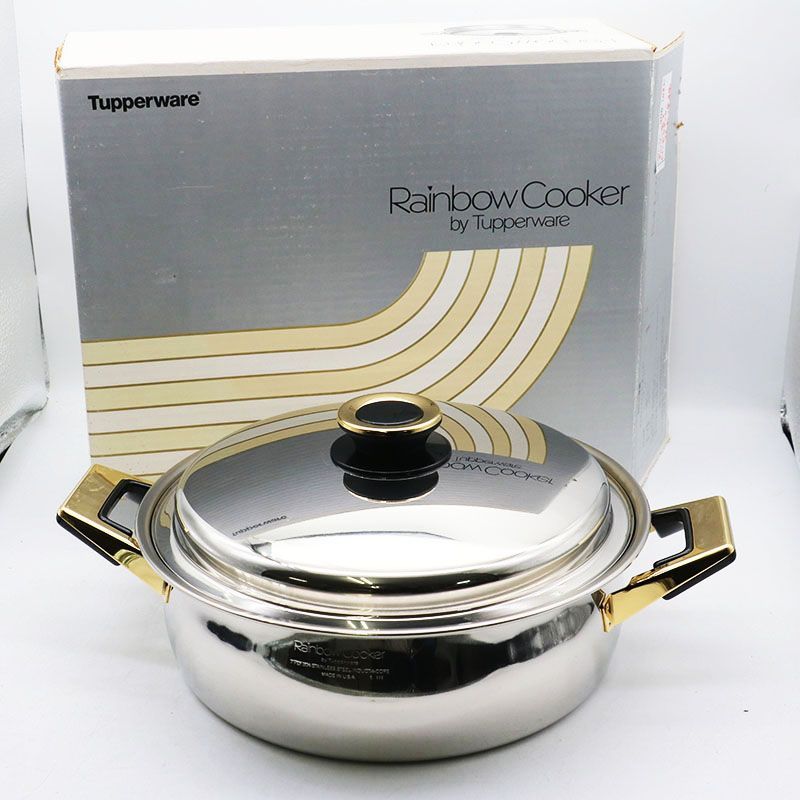 未使用 タッパーウェア レインボウクッカー 26cm 深鍋 MR7-11-306