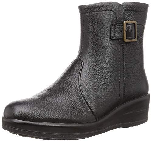 スポルス 幅広 ウインター レディース ブラック 24 cm 3 E