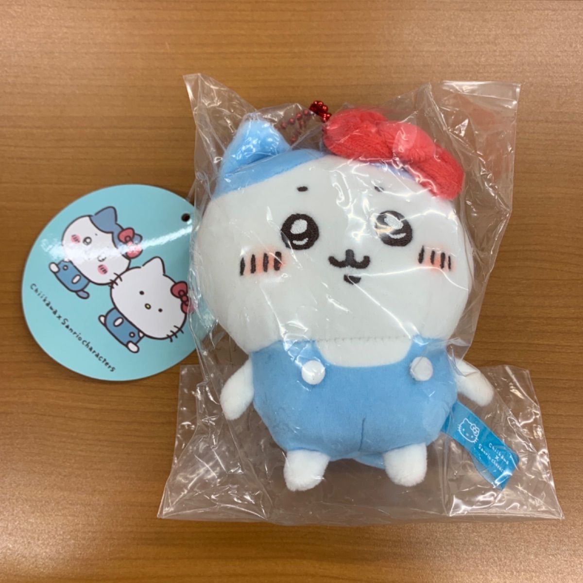 【新品・未開封・タグ付き】ちいかわ×サンリオ　ぷちミニマスコット　ハチワレ 新品未開封 ちいかわ×サンリオキャラクターズ ぷちミニマスコット