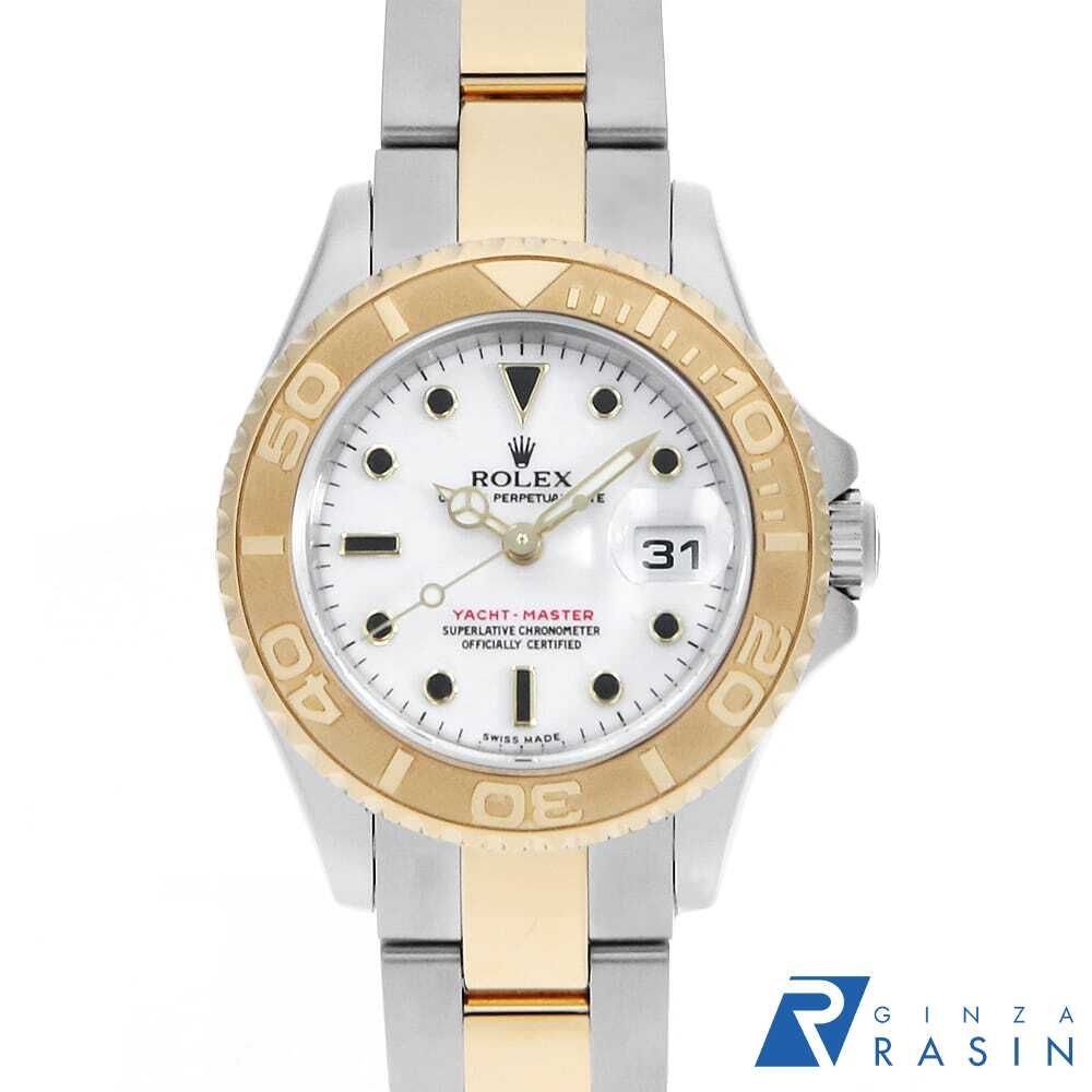 ひな出品 ロレックス ヨットマスター 169623 ホワイト K番 中古 レディース