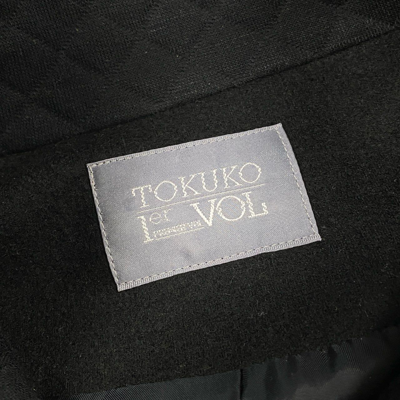 25L12 TOKUKO 1er VOL トクコプルミエヴォル ロングコート ウール 