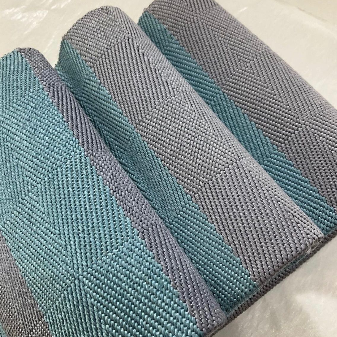 ○kimono+one○kimonoarisa○厳選○貴重品○ざざんざ織○正絹○半幅帯