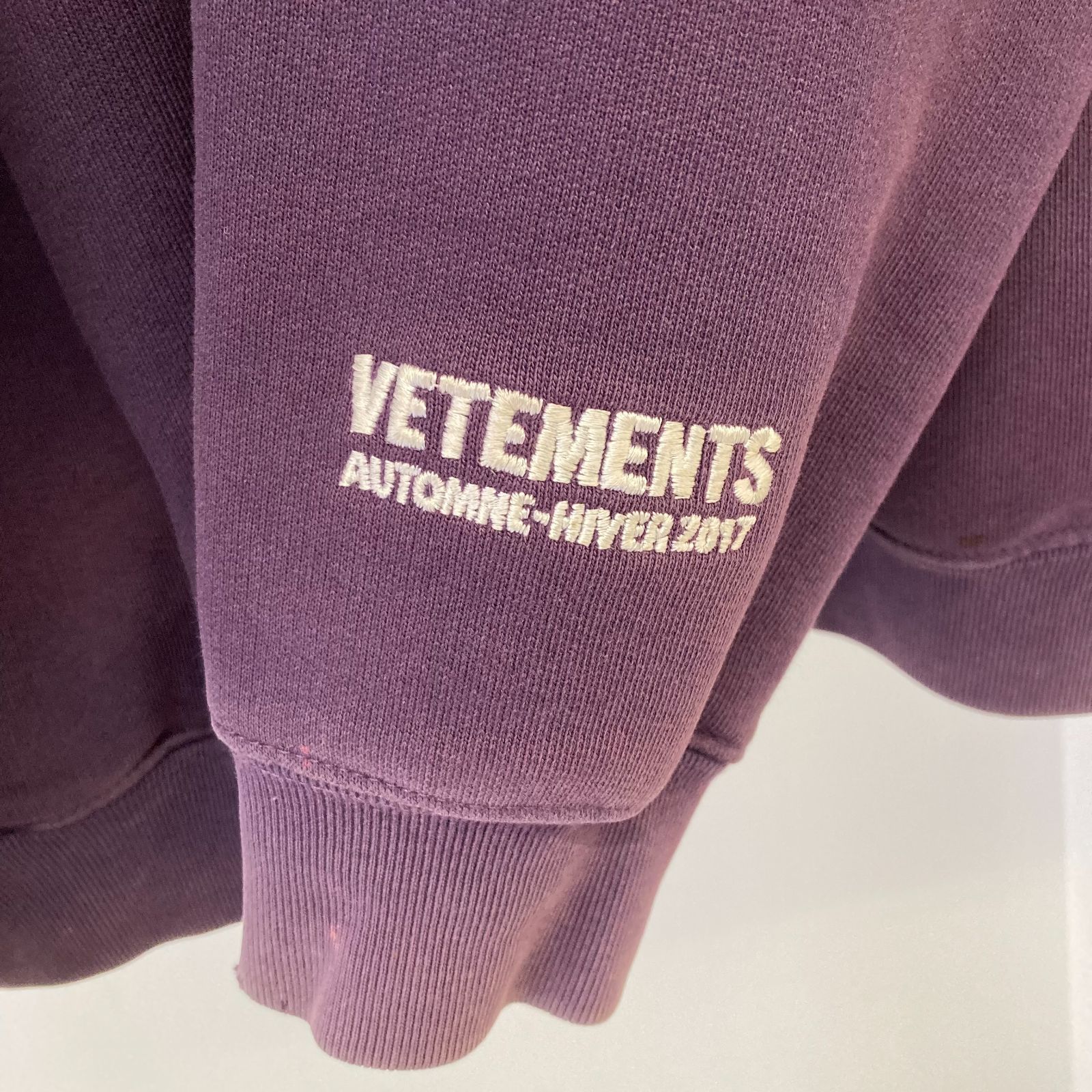 VETEMENTS(ヴェトモン) UNSKINNY オーバーサイズ スウェット サイズS
