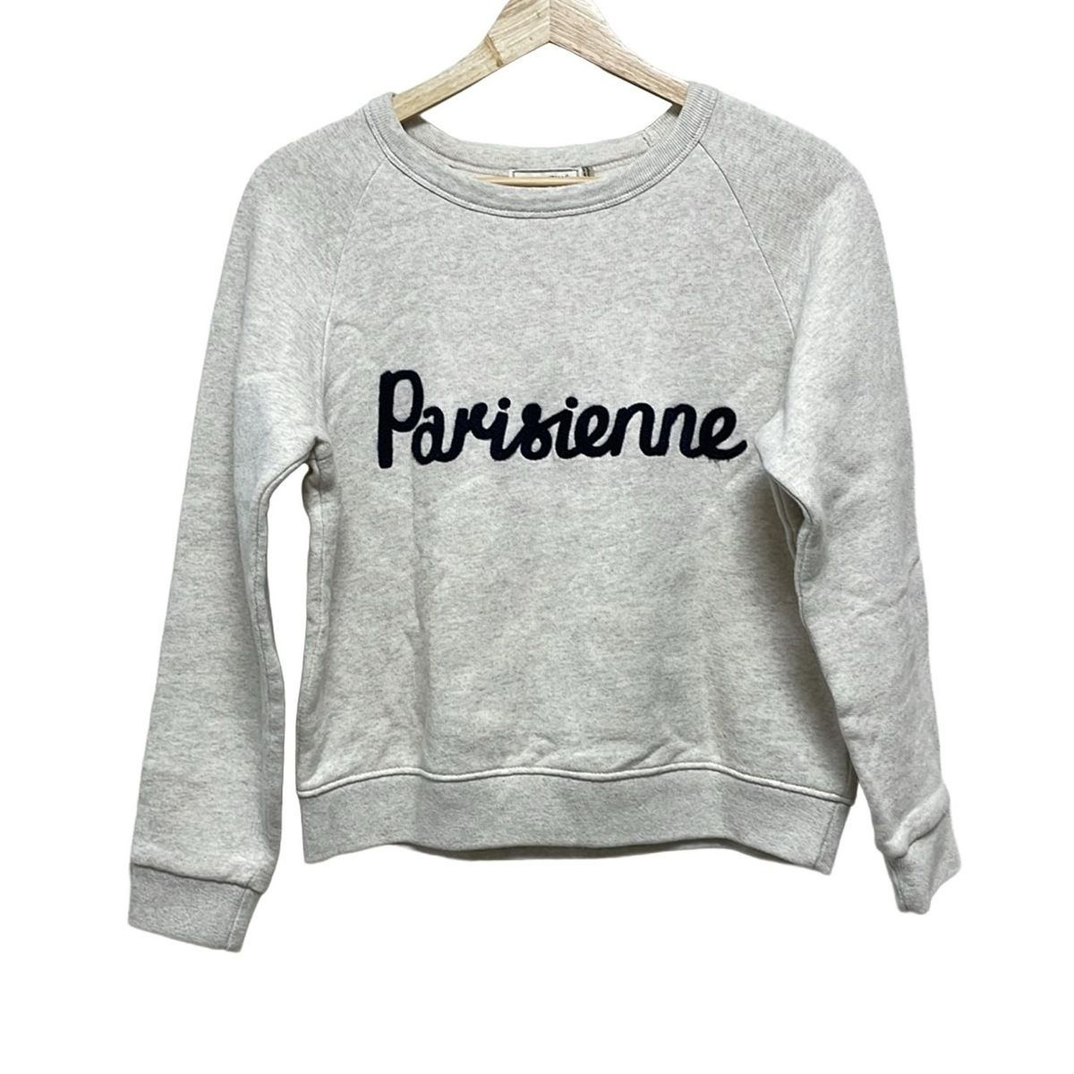 MAISON KITSUNE(メゾンキツネ) トレーナー サイズS レディース - アイボリー×ダークネイビー 長袖