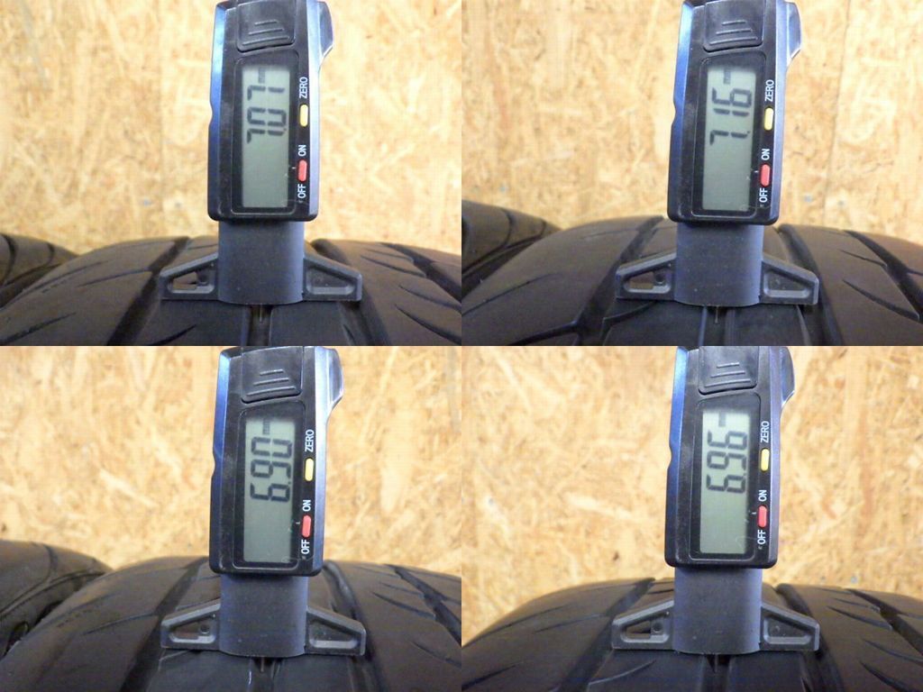 M 200 G 製造 約8部山 595 EVO 215 40 R 18 4本