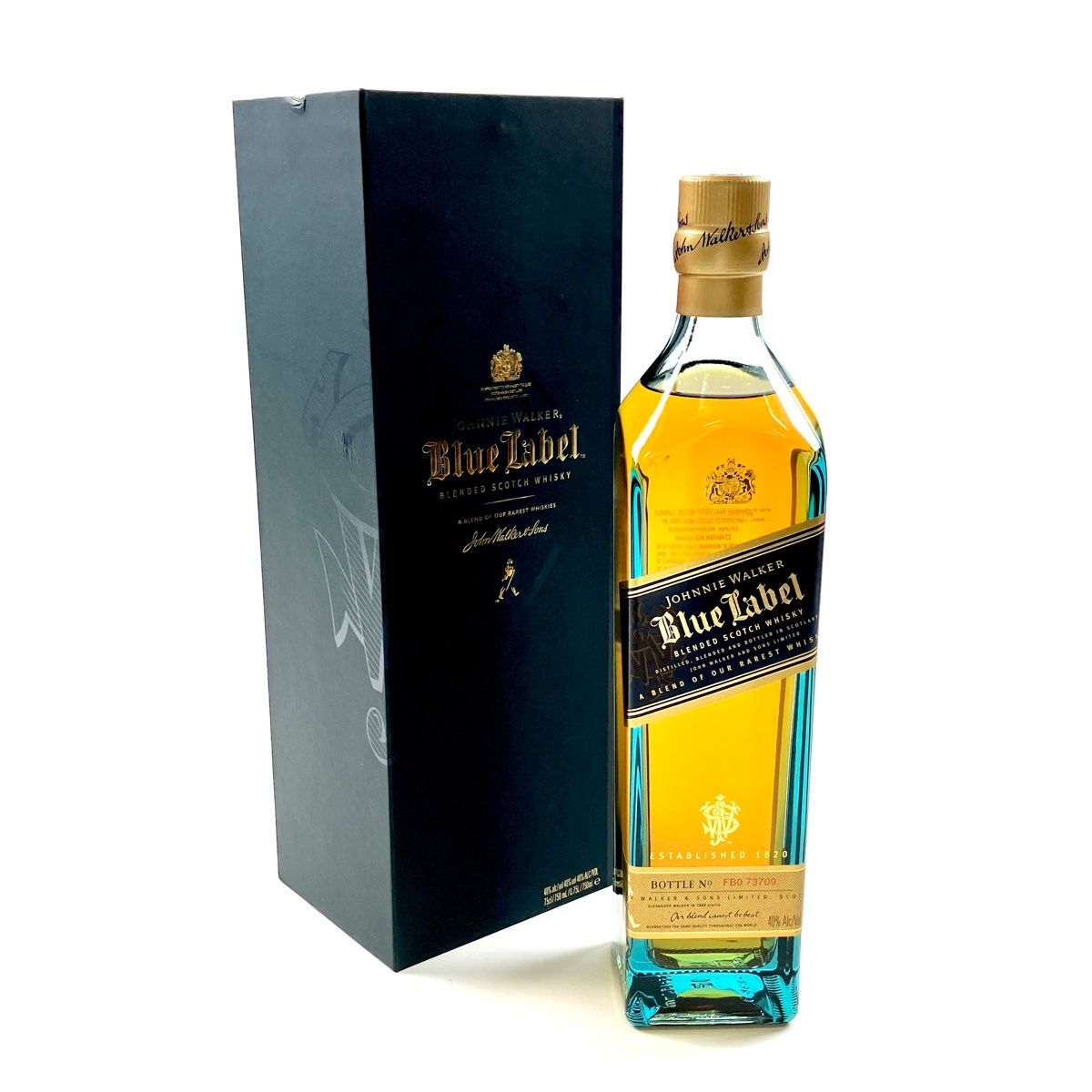 ジョニーウォーカー ブルーラベル 750ml 古酒 - メルカリ