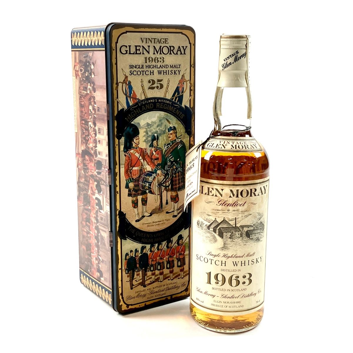 グレンマレイ　GLEN MORAY 25年　1963 750ml グレンマレイ 25年 1963 シングルモルト 750ml - バイセル