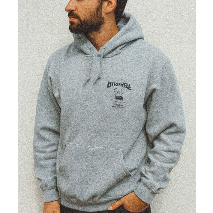 フーディ パーカー BIRDWELL バードウェル ” 61 Hoodie -JP” -HEATHER