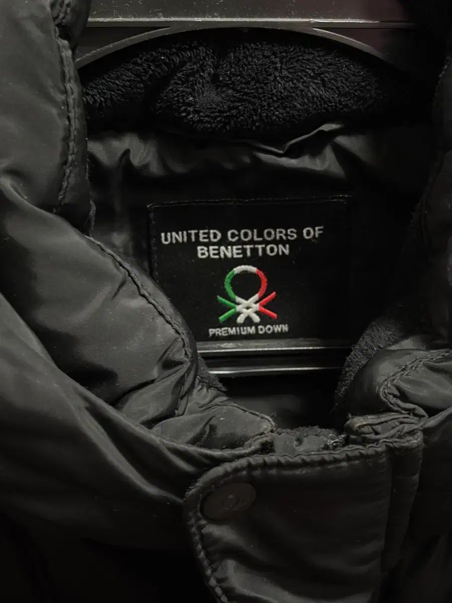  BENETTON ベネトン ブラック ダウンジャケット ロング丈 その他 ジャケット ブルゾン