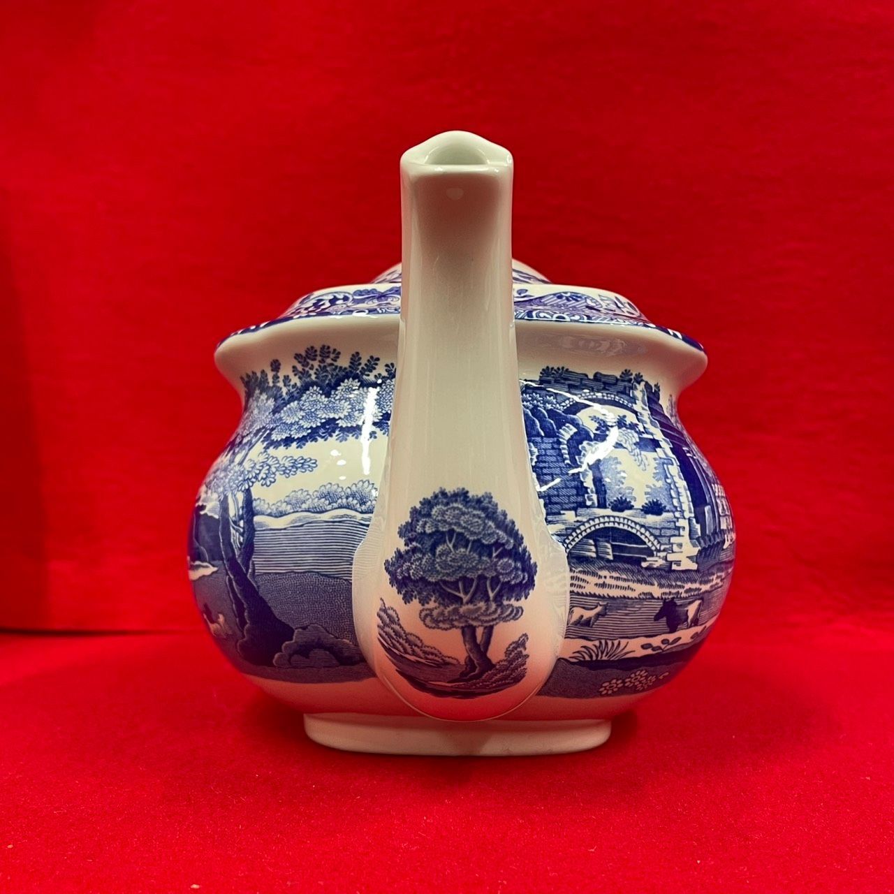 ブルーイタリアン ティーポット