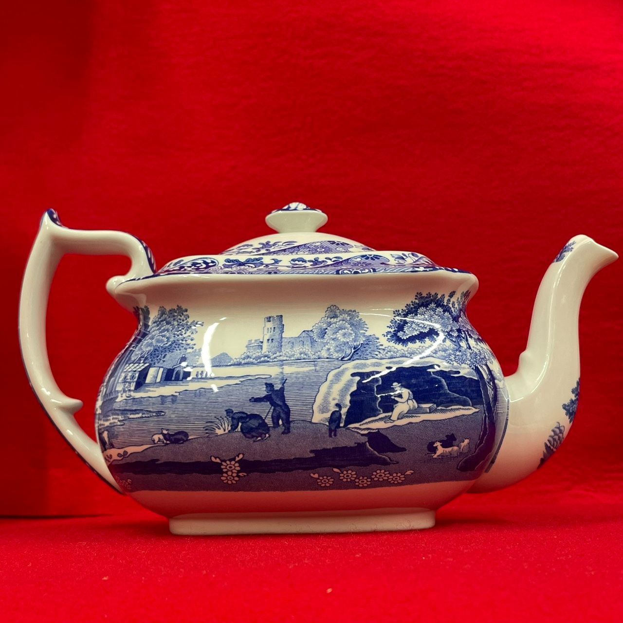 ブルーイタリアン ティーポット