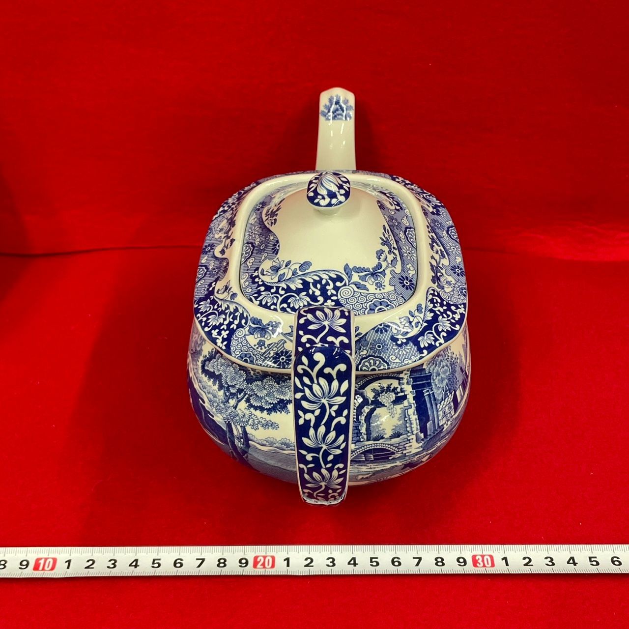 ブルーイタリアン ティーポット