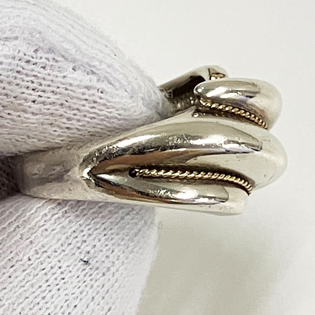 TIFFANY&Co. ティファニー ツイストロープ リング 925 750 13号相当
