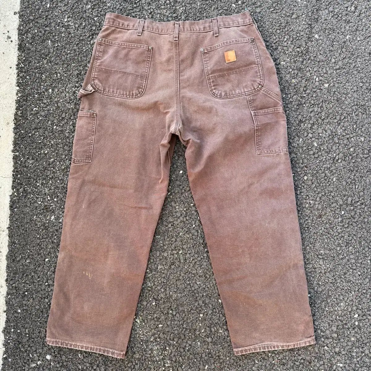 OG Carhartt カーハート ダブルニー B 136 DKB 38 x 30