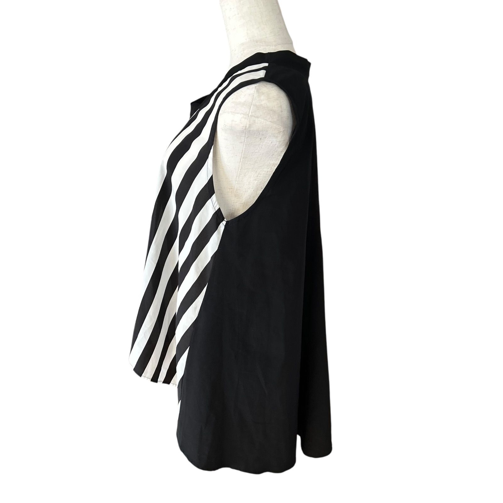 LIMI feu リミフゥ ヨウジヤマモト ノースリーブ チュニック トップス LIMI feu リミフゥ ヨウジヤマモト ノースリーブ チュニック トップス